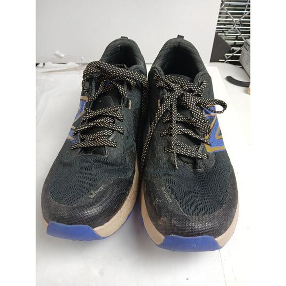 USED New Balance Men\'s Fresh Foam Running Shoe,Black/Marine Blue- Size 12.5 main image 8